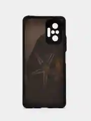 Серебряный чехол с рисунком на Xiaomi Redmi Note 10 Pro (Сяоми Редми Нот 10 Про)