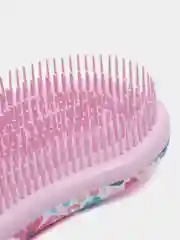 Розовый массажная расческа