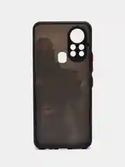 Светло-коричневый чехол с ярким рисунком на Infinix HOT 11S NFC (Инфиникс ХОТ 11С НФС)