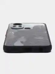 Светло-коричневый чехол с ярким рисунком на Infinix HOT 11S NFC (Инфиникс ХОТ 11С НФС)