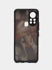 Коралловый чехол с ярким рисунком на Infinix HOT 11S NFC (Инфиникс ХОТ 11С НФС)