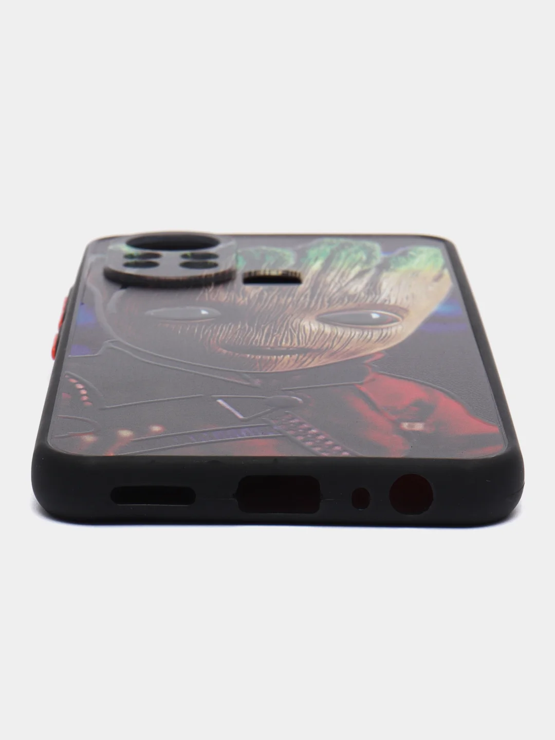 Терракотовый чехол с ярким рисунком на Infinix HOT 11S NFC (Инфиникс ХОТ 11С НФС)