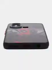 Тёмно-серый чехол с ярким рисунком на Infinix HOT 11S NFC (Инфиникс ХОТ 11С НФС)