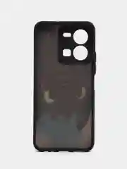 Угольный чехол с ярким рисунком на Vivo Y35 (Виво У35)