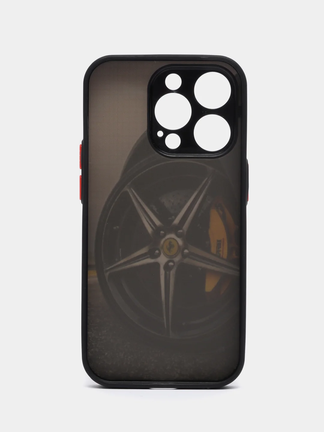 Серебряный чехол с ярким рисунком на Apple iPhone 14 Pro (Айфон 14 Про)