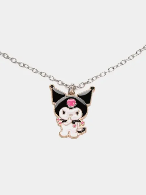 Белый цепочка с подвеской из аниме Onegai My Melody, Куроми и Мелоди