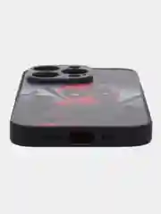 Тёмно-серый чехол с ярким рисунком на Apple iPhone 14 Pro (Айфон 14 Про)