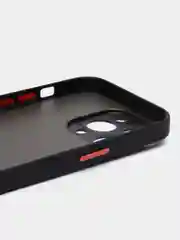 Тёмно-серый чехол с ярким рисунком на Apple iPhone 14 Pro (Айфон 14 Про)