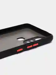 Угольный чехол с ярким рисунком на Infinix HOT 11S NFC (Инфиникс ХОТ 11С НФС)
