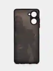 Светло-коричневый чехол с рисунком на Realme 10 4G (Реалми 10 4G)