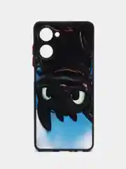 Угольный чехол с рисунком на Realme 10 4G (Реалми 10 4G)