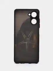Серебряный чехол с рисунком на Realme 10 4G (Реалми 10 4G)