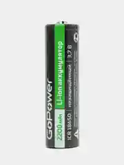 Аккумулятор Li-ion GoPower 18650/16340