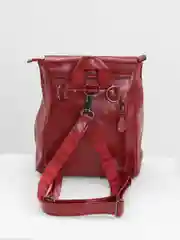 Красный рюкзак женский