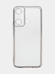 Чехол для Infinix Hot 20i, прозрачный, силиконовый