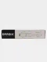 Газлифт BRABIX A-100 короткий, ХРОМ, длина в открытом виде 346 мм., d50 мм., 532004