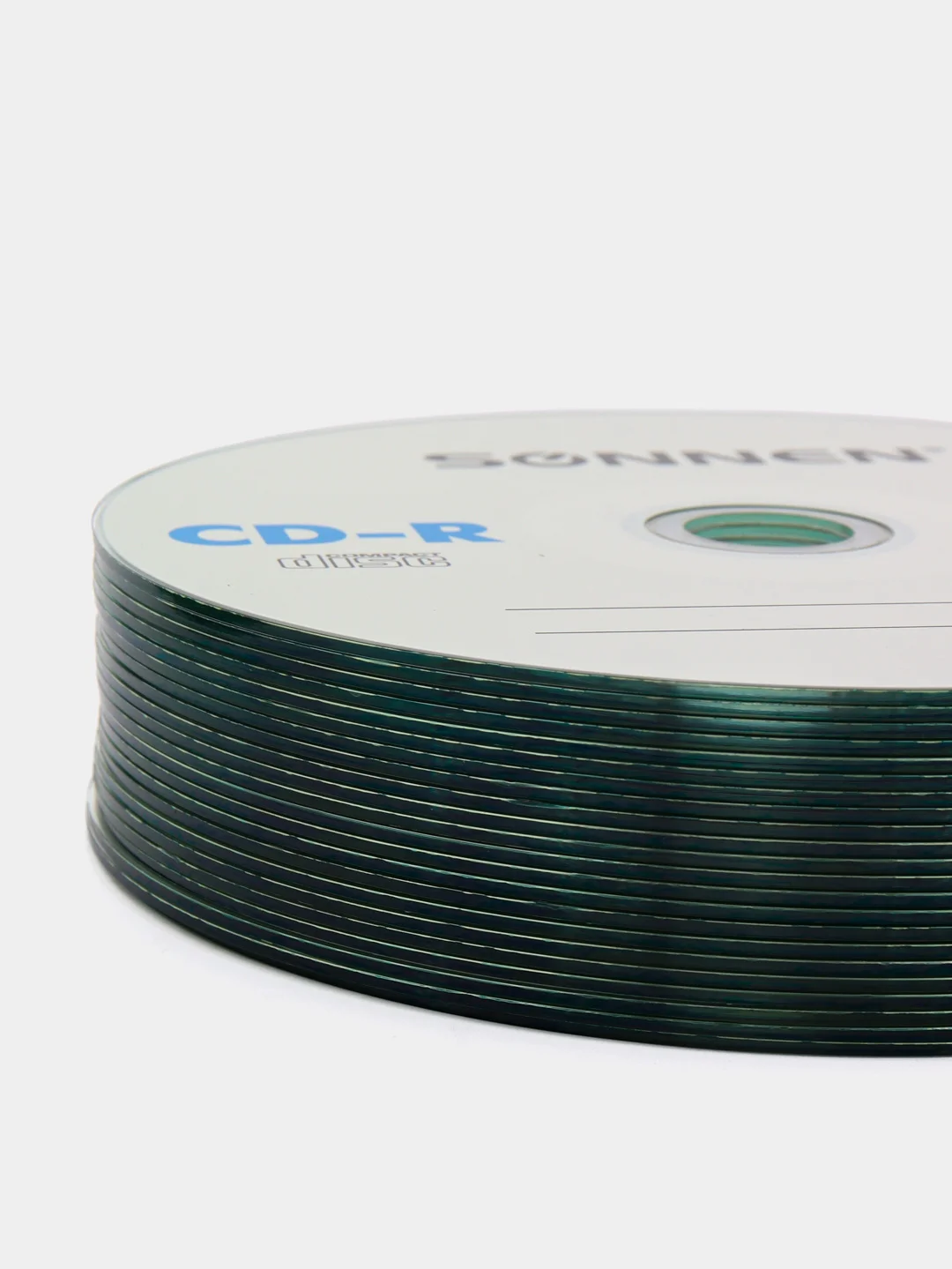 Диски CD-R SONNEN 700Mb 52x Cake Box (упаковка на шпиле) КОМПЛЕКТ 100шт, 513533