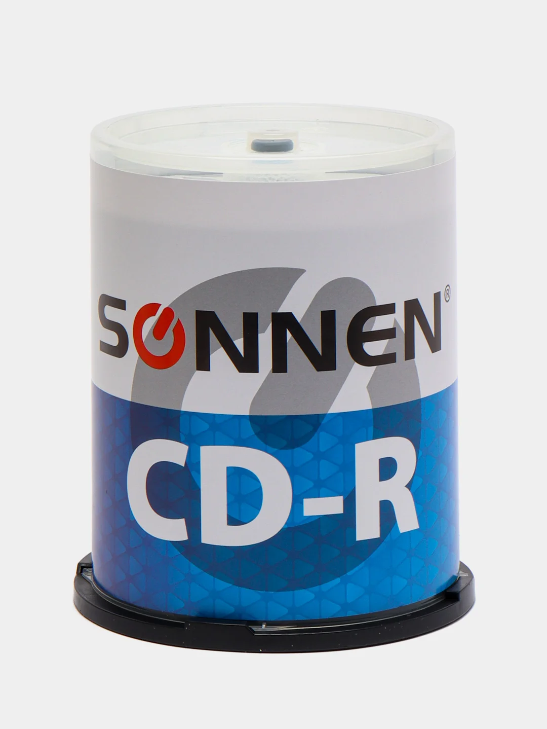 Диски CD-R SONNEN 700Mb 52x Cake Box (упаковка на шпиле) КОМПЛЕКТ 100шт, 513533