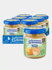 Рагу овощное Бабушкино Лукошко с кроликом с 6-ти месяцев , 100 г , уп 6 шт