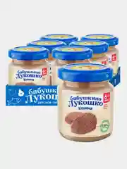 Пюре мясное Бабушкино Лукошко Конина с 6-ти месяцев , 100 г , уп 6 шт