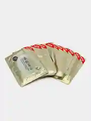 Желтый комплект по 5, 10 штук Увлажняющая Тканевая маска для лица с протеинами шелка