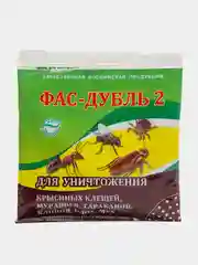 Дуст "Фас - дубль 2" от муравьев, тараканов, клопов, блох, мух и других насекомых