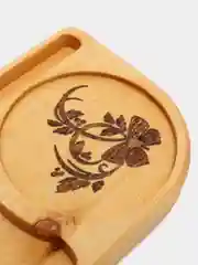 Бежевый подставка для телефона и чашки