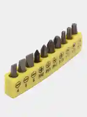 Торцевой ключ двуглавый Г-образный, 10 торцевых головок