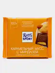 Шоколад молочный Ritter Sport "Карамельный мусс", 100 г