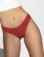Бордовый стринги