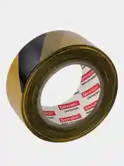 Лента сигнальная желто-черная, 50 мм х 200 м, BRAUBERG "Грандмастер",основа полиэт 604891