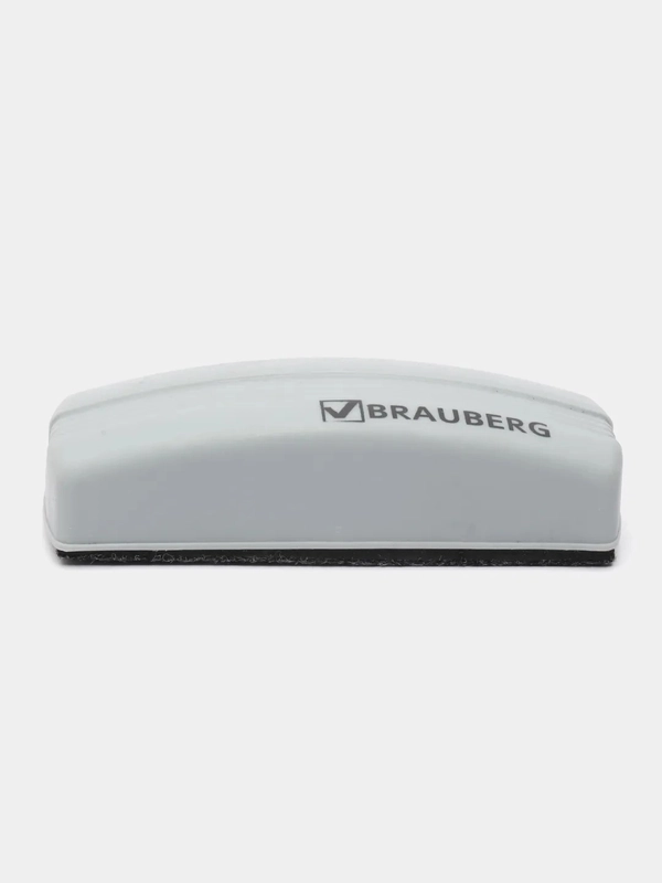Стиратель для магнитно-маркерной доски BRAUBERG, 55 х 160 мм