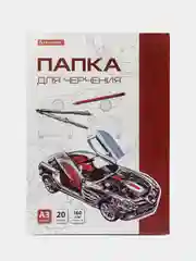 Папка для черчения большого формата BRAUBERG, 297 х 420 мм, А3