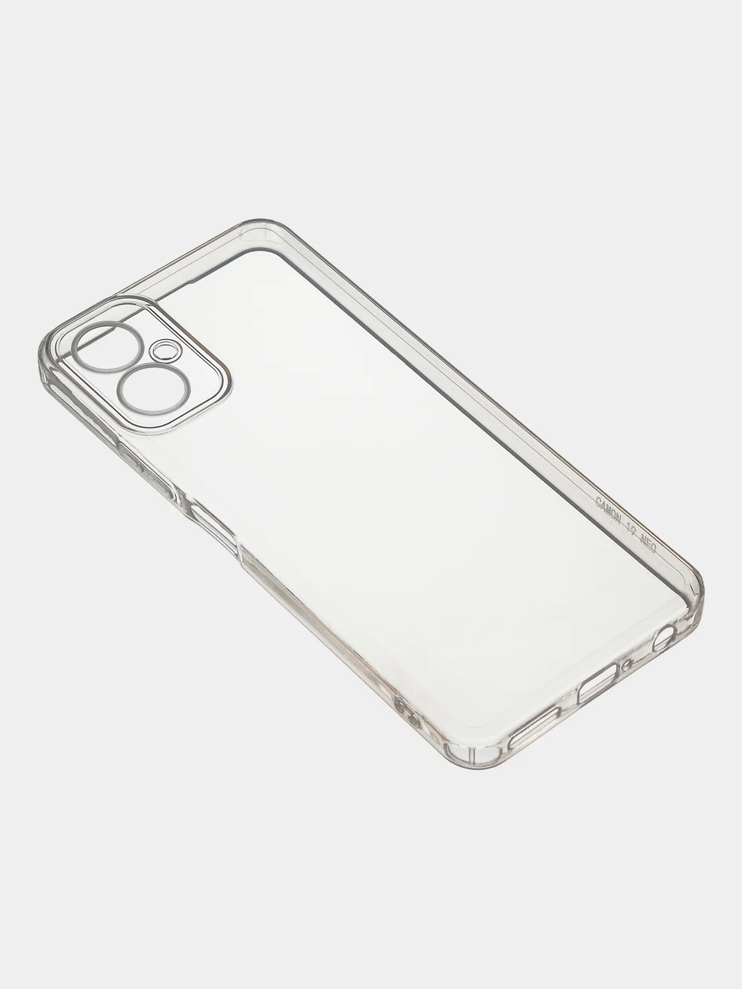 Чехол для Tecno Camon 19 Neo, прозрачный, силиконовый