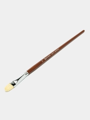 Кисть художественная профессиональная BRAUBERG ART "CLASSIC", щетина, овальная, № 14
