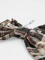 Черный женская шифоновая заколка для волос с большим бантом, аксессуар для волос