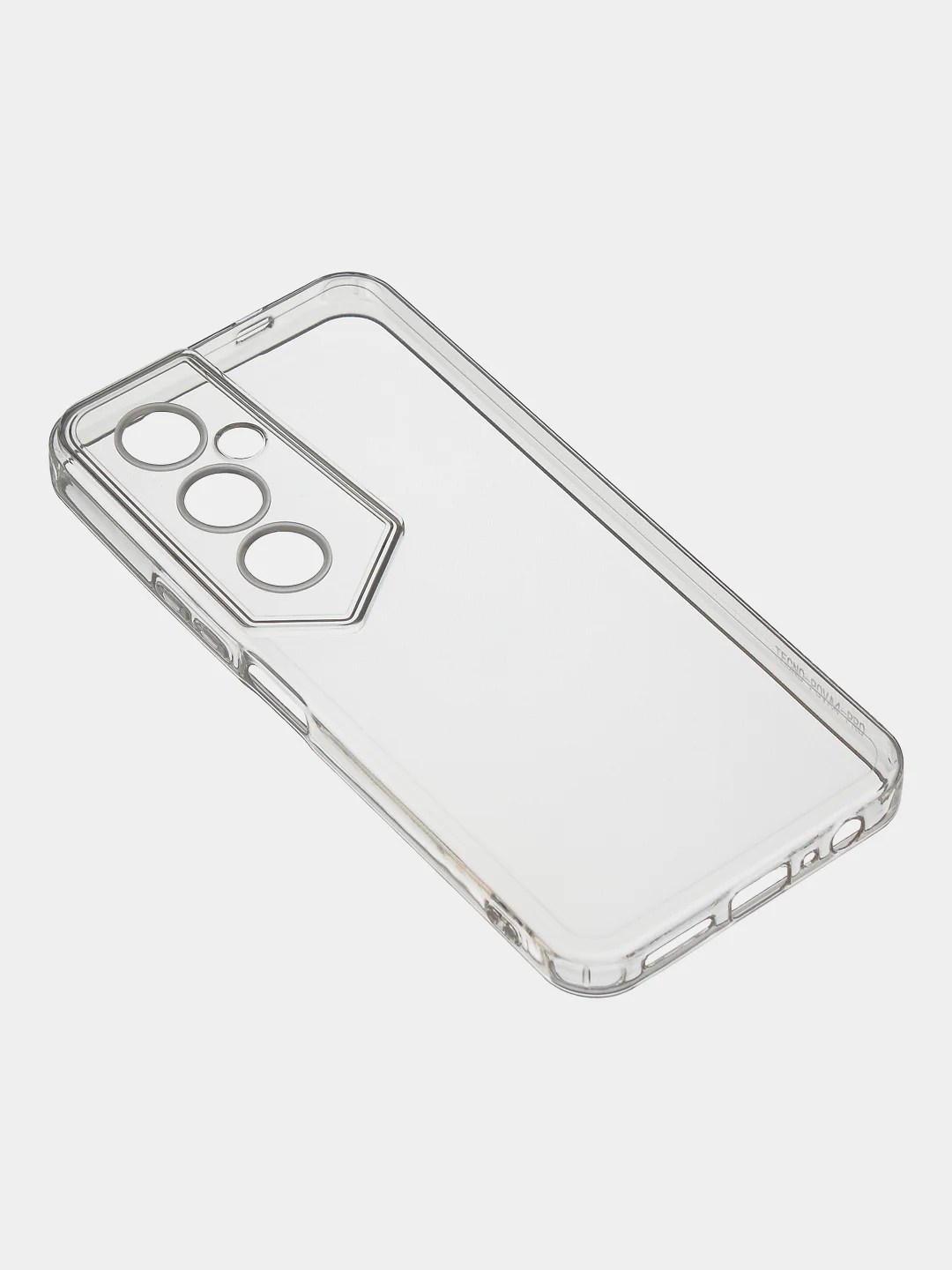 Чехол для Tecno Pova 4 Pro, прозрачный, силиконовый