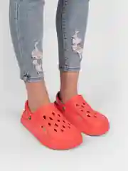 Красный сабо женские с джибитсами море, медицинские