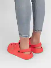 Красный сабо женские с джибитсами море, медицинские