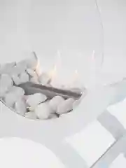 Белый биокамин напольный RiAl