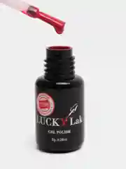 Гель лак для ногтей Luckylak Kapsula "Алый арбуз" 43-50, 8g, красный, розовый для маникюра