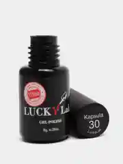 Гель лак для ногтей Luckylak Kapsula, 29-35, 8g, нюдовый, коричневый для маникюра