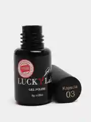 Гель лак для ногтей Luckylak Kapsula, 1-6, 8 г, нежный розовый яркий розовый для маникюра