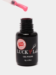 Гель лак для ногтей Luckylak Kapsula, 1-6, 8 г, нежный розовый яркий розовый для маникюра