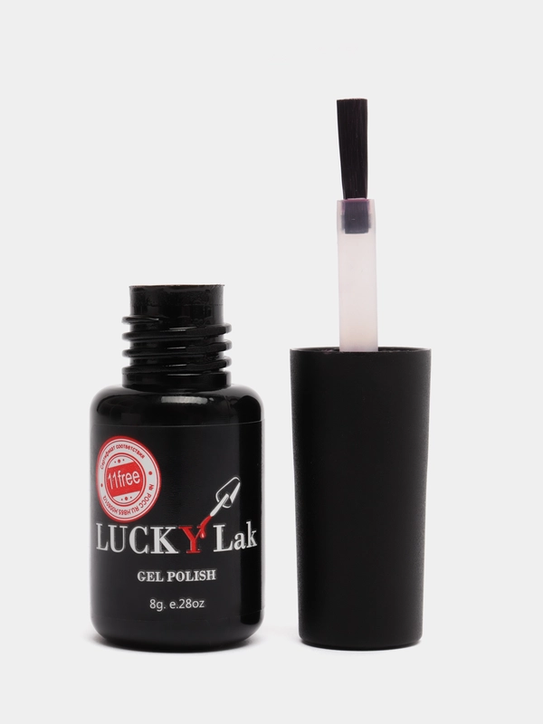Гель лак для ногтей Luckylak Kapsula, 10-17, 8 г, сиреневый пастельный для маникюра