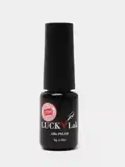 Гель лак для ногтей Luckylak Coler 19 8g, нюдовый бежевый френч для маникюра и педикюра