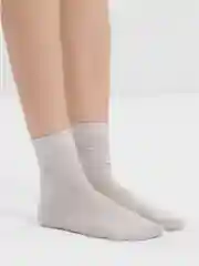 Прозрачный носки женские хлопковые с лайкрой
