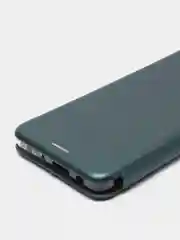 Зеленый чехол книжка Xiaomi Redmi Note 11 Pro 4G / Realme 9 Pro / Honor 10X Lite / Honor X7, A34