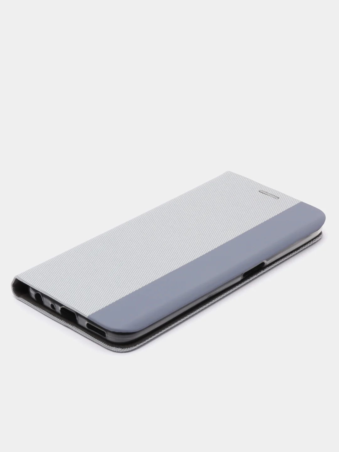 Серый чехол книжка Xiaomi Redmi Mi 12 Lite / Realme 9 Pro / Realme C35, GridCase