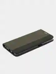 Зеленый чехол книжка Xiaomi Redmi Mi 12 Lite / Realme 9 Pro / Realme C35, GridCase